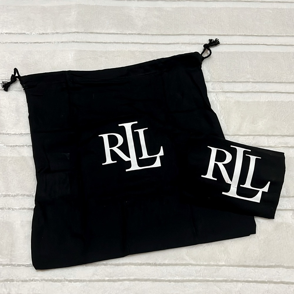 Ralph Lauren Black Small/medium Cotton Dust Bag